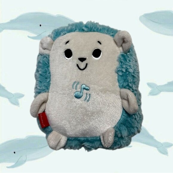 Fisher-Price Calming Vibes Hedgehog Soother plush sound machine - Picture 2 of 3